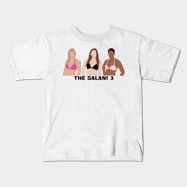 The Salani 3 Kids T-Shirt by katietedesco